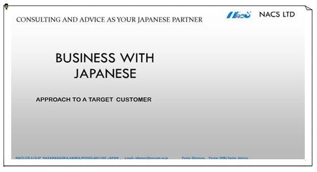 Business with Japanese 