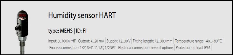 HUMIDITY SENSOR